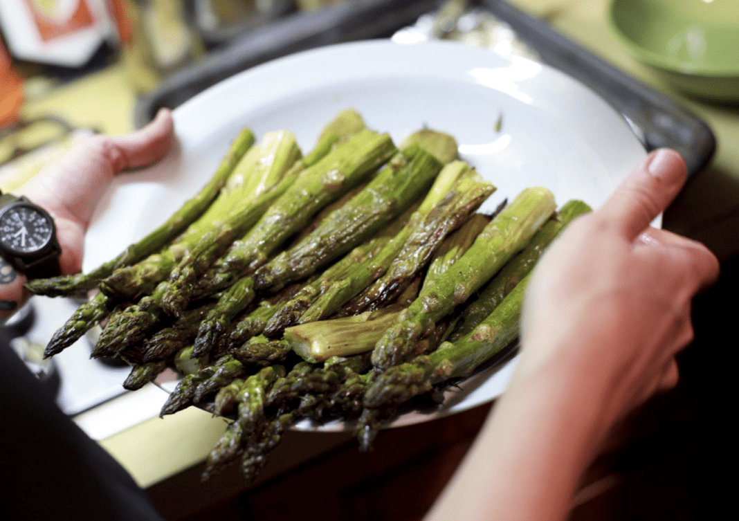 How do YOU eat your asparagus? Etiquette adviser says how you eat the